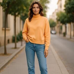 CALIA by Carrie Underwood Orange Sweatshirt